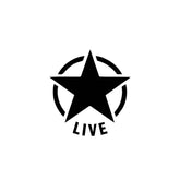 Zaqiz Stickers – Retro Wing Star Logo Decals